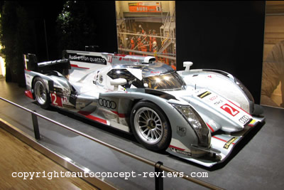 2012: Audi R18 E-Tron Quattro (Duval-Kristensen-McNish, 1st, Faessler-Lotterer-Tréluyer, 1st in 2012)